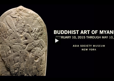 Buddhist Art of Myanmar: Double-Sided Stele Installation Timelapse