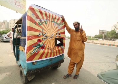 India Pakistan Peace Rickshaw