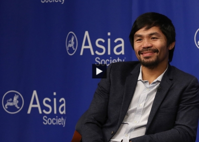 Manny Pacquiao's Asia Society Press Conference (Complete)