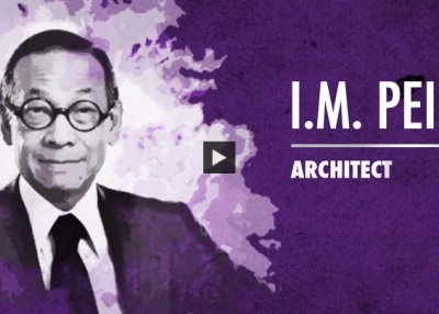 I.M. Pei Accepts Asia Society Asia Game Changer Lifetime Achievement Award