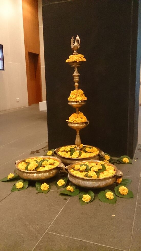 Decorations of the India Family Day are everywhere. (Stanley Kong/Asia Society Hong Kong Center) 