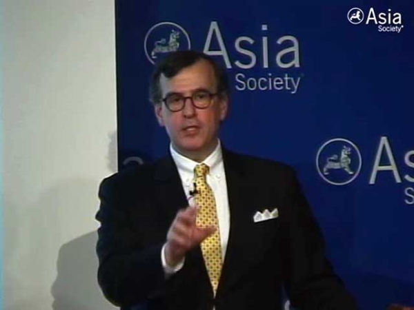 Frank Lavin at Asia Society New York on April 10, 2012. 