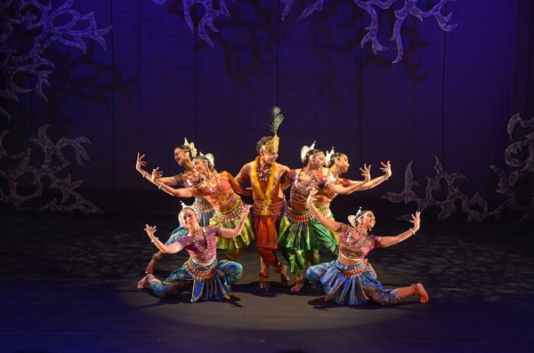 Malaysia's Sutra Dance Theater presented 'Krishna: Love Re-Invented' at Asia Society New York on November 6 and 7, 2014. (Elsa Ruiz/Asia Society)