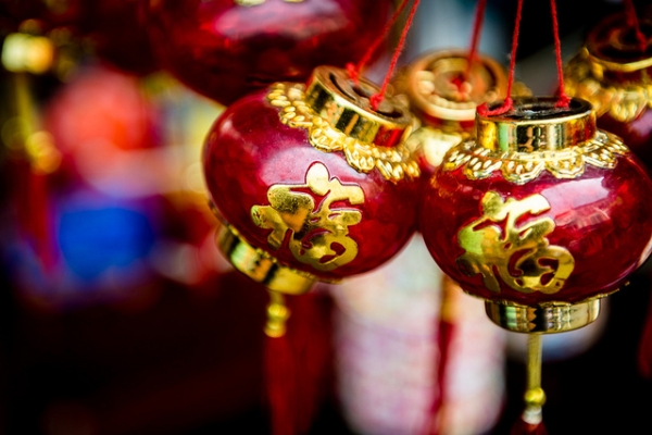 A string of ornaments sold in Chinatown in Singapore on October 20, 2012. (Damian Bere/Flickr)