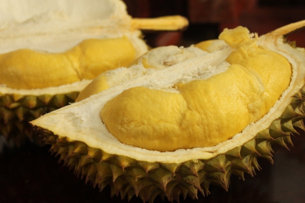 The sweet flavor and thick texture of durian makes it perfect for ice cream or blended milk shakes. (rambletamble/Flickr)