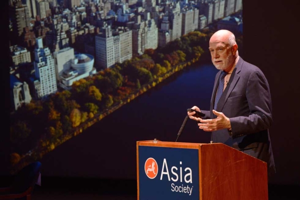 Solomon R. Guggenheim Museum and Foundation Director Richard Armstrong at Asia Society New York on January 29, 2014. (Elsa Ruiz/Asia Society)