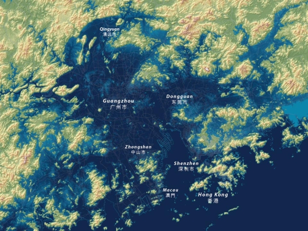 Rising sea levels could dramatically alter the Pearl River Delta, where more than 30 million people live.
