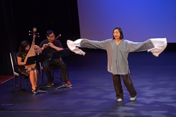 Qian Yi at Asia Society New York on June 24, 2015.  (Elsa M. Ruiz)