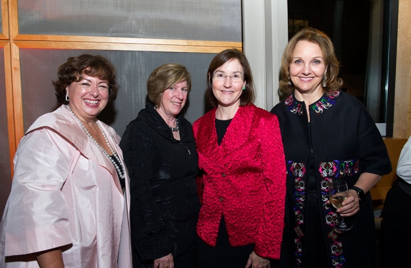 From left to right: Therese Rein; Rachel Cooper, Director of Global Performing Arts and Special Cultural Initiatives, Asia Society; Wendy O’Neill; and Josette Sheeran during the event on March 15, 2016. (Asia Society/Elena Olivo)