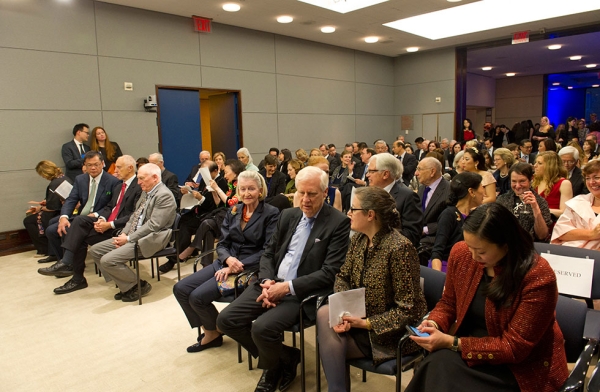Audience at the panel on “The Art of Collecting,” during the event on March 15, 2016. (Asia Society/Elena Olivo)
