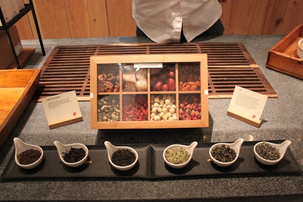 Just a sample of the types of tea available at China Live. (Natasha Cheng/Asia Society)