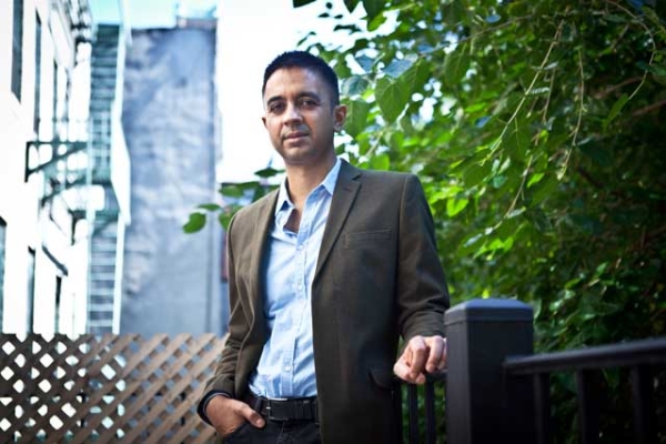 Jazz pianist, bandleader and composer Vijay Iyer, shown here in New York City in 2013, is a 2013 recipient of a MacArthur Foundation fellowship. (MacArthur Foundation) 