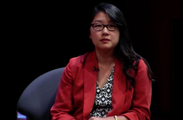 Mother Jones interactive producer Jaeah Lee at Asia Society New York on June 11, 2014. 