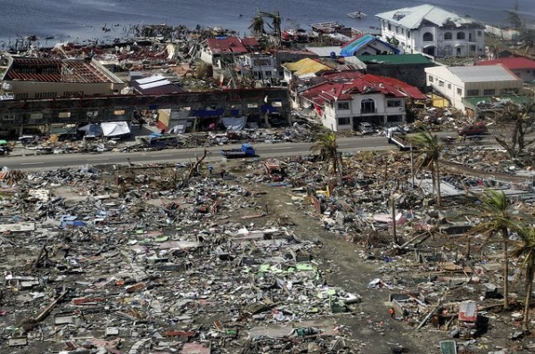 Tacloban city was the worst hit by Super Typhoon Haiyan, which devastated the central Philippines on November 8, 2013. (Marcel Crozet/ILO)