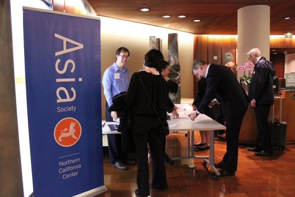 ASNC staff were enthused to check-in guests at this sold out event. (Asia Society)