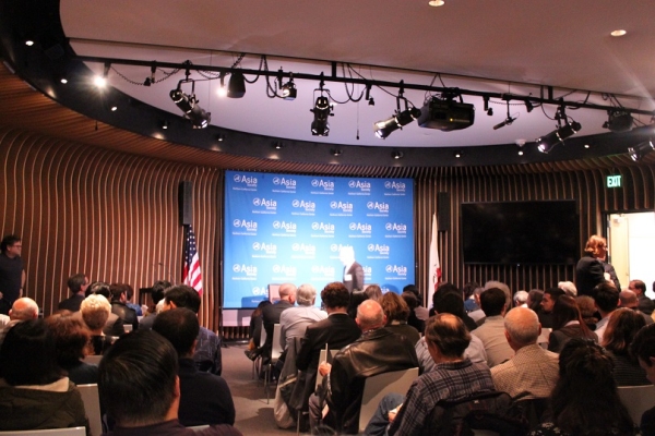 The room was packed to the brim! (Asia Society)
