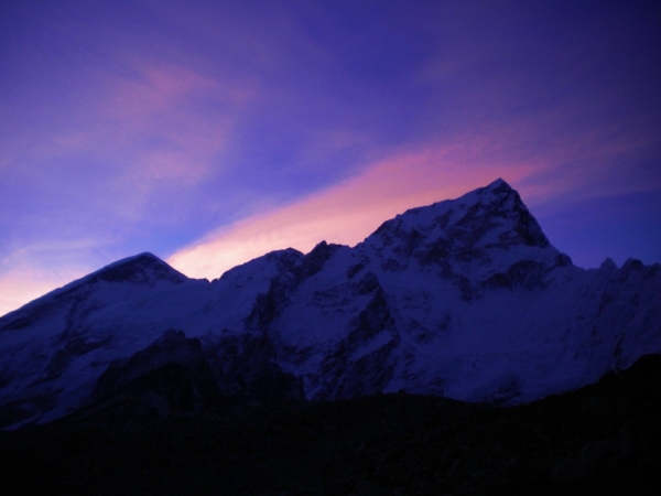 Sunrise at Gorak Shep. (Chandani Punia)