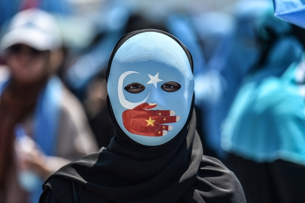 Uighurs protest China's policies in Xinjiang