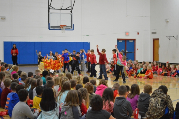 Batesville students celebrate the Chinese New Year