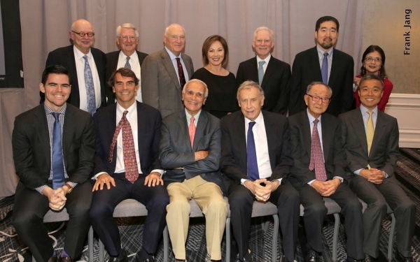 Annual Dinner Honorees and Board Members (Frank Jang Asia Society)