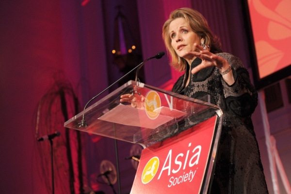 World-famous singer Renee Fleming, the evening&apos;s Honorary Chair, welcomed guests to the benefit. (Billy Farrell)