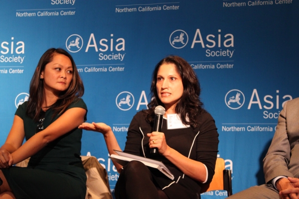 Aarti Kohli (center) represented Asian Americans Advancing Justice-Asian Law Caucus. (Yiwen Zhang/Asia Society)