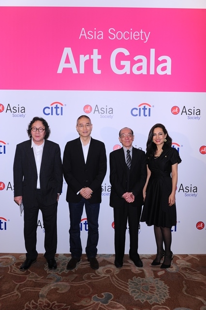 Artist Honorees: (From left to right) Xu Bing, Do Ho Suh, Wucius Wong, and Shahzia Sikander