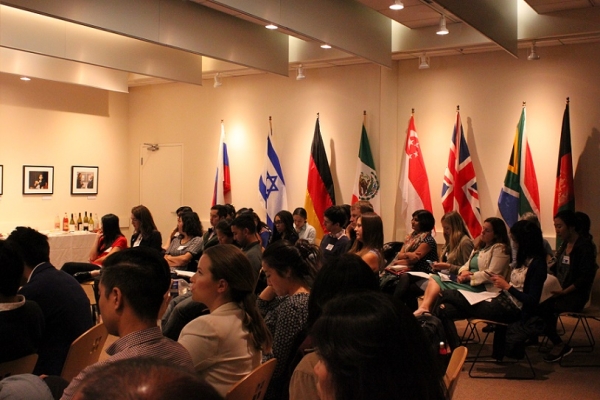 It was a packed house for this event with nearly 100 attendees. (Asia Society)