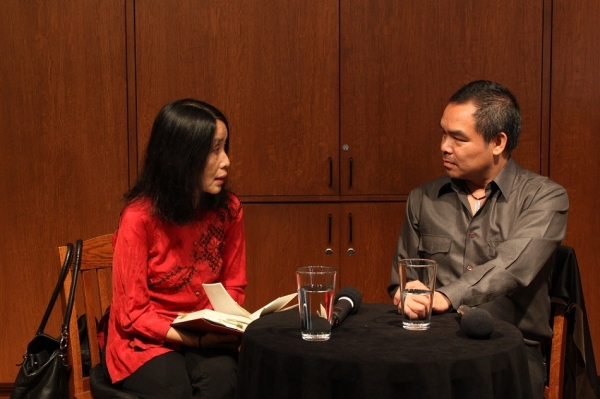 Novelist Lan Cao in conversation with Author Andrew Lam