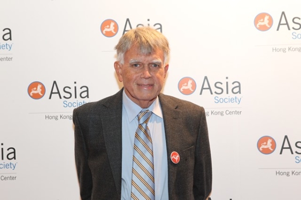 Jim Convery at ASHK's Center Opening in February 2012 (Asia Society Hong Kong Center)