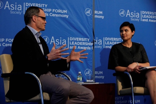 Starwood President & CEO Frits van Paasschen in discussion with Stephanie N. Mehta of Fortune Magazine