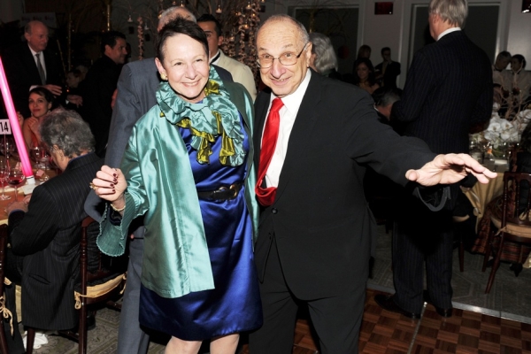 Ruth Newman and Asia Society Trustee Hal Newman. (Billy Farrell)