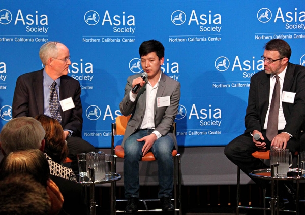 Blaine Harden, Joseph Kim, Mike Cowin (Asia Society)