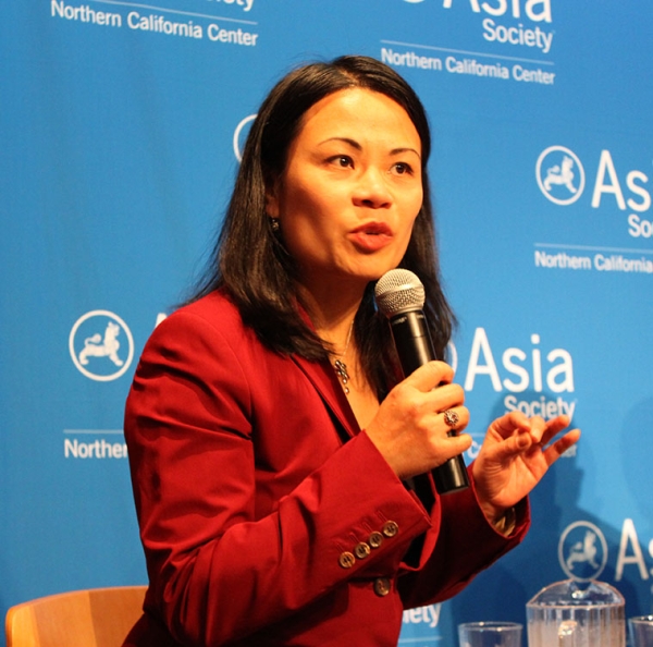 Moderator Teresa Kong