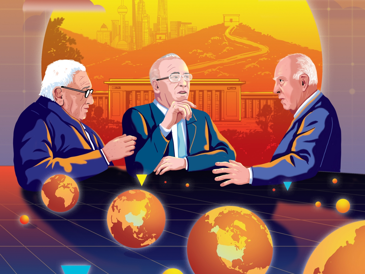 What the Diplomats Saw - Henry Kissinger, Daniel Russel, George Shultz