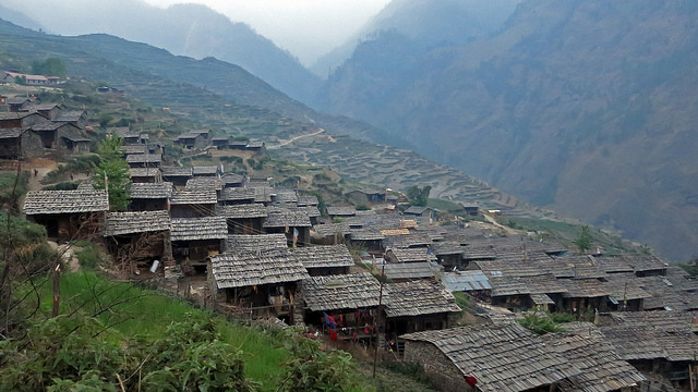 Photo of the Day: Hillside Villages in Nepal | Asia Society