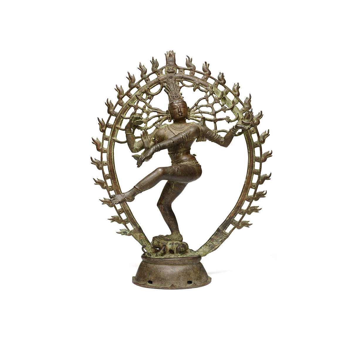 Shiva as Lord of the Dance (Shiva Nataraja). India, Tamil Nadu. Chola period, about 970. 