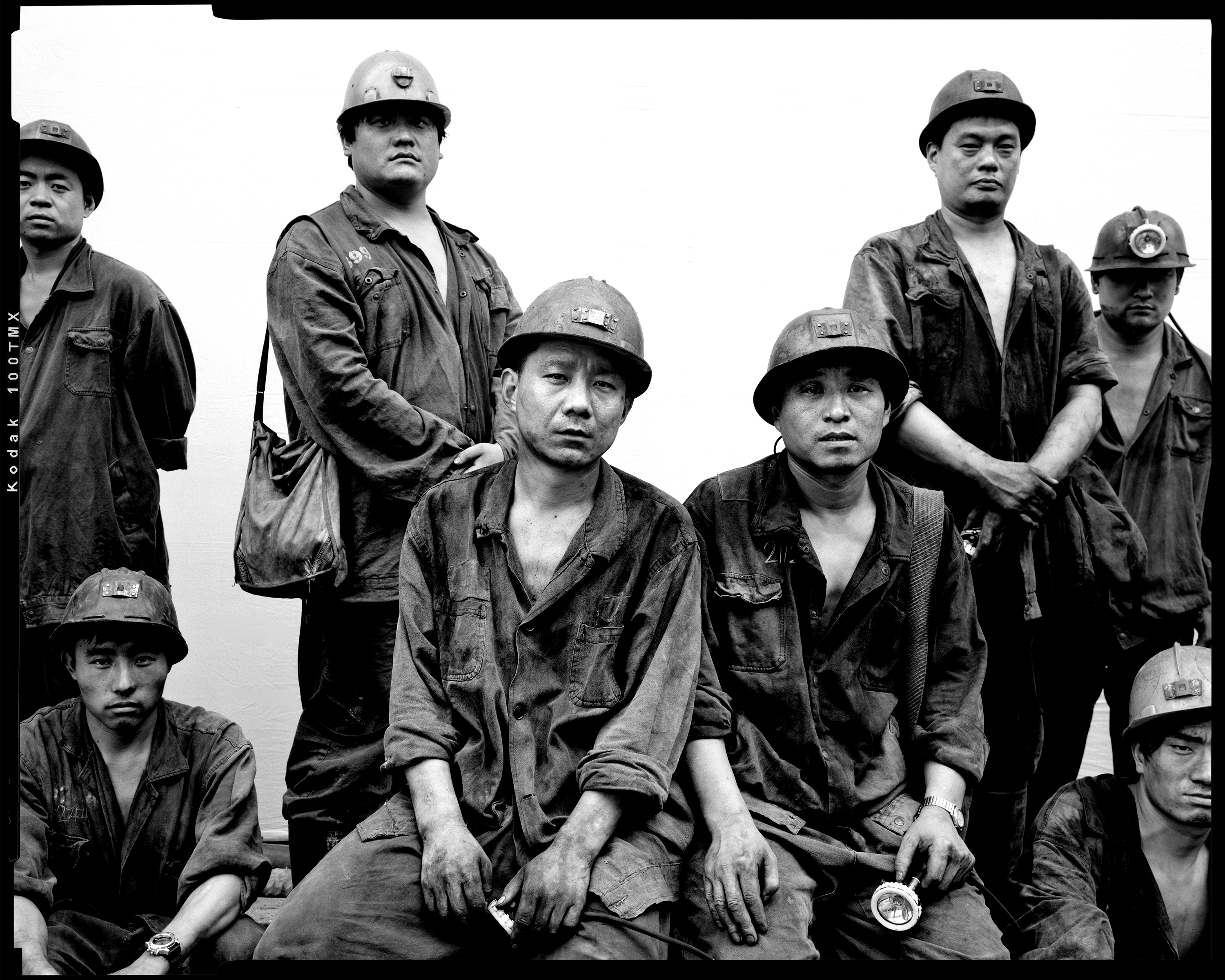 A group of coal miners