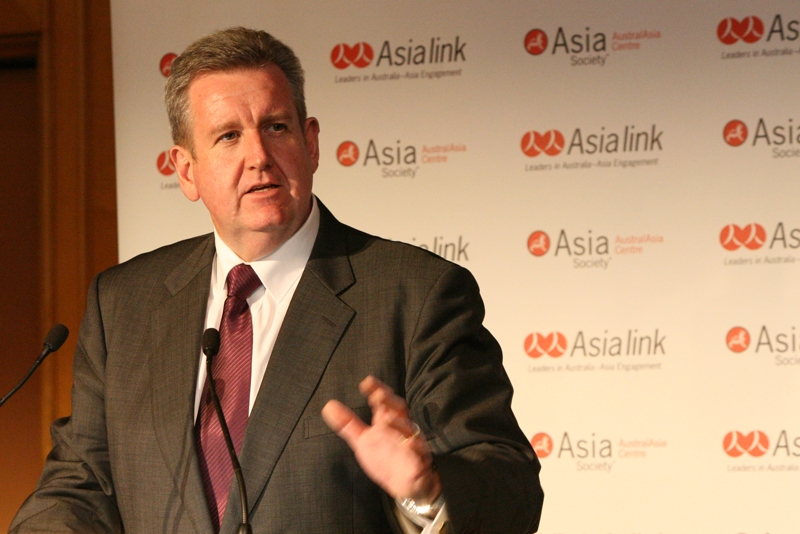 Barry O'Farrell MP, Leader of the New South Wales Liberals, in Sydney on Feb. 14, 2011. 