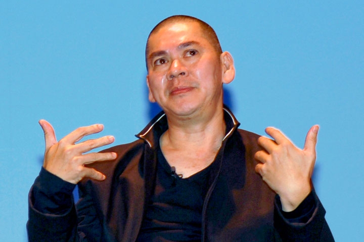 Director Tsai Ming Liang at Asia Society New York in November 2009. (Barbara Nelson)