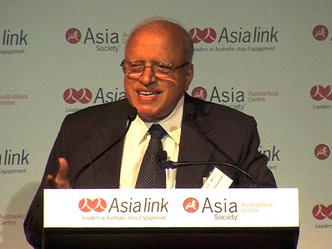 M.S. Swaminathan discusses sustainable agriculture in Melbourne on June 3, 2010. (2 min., 37 sec.)