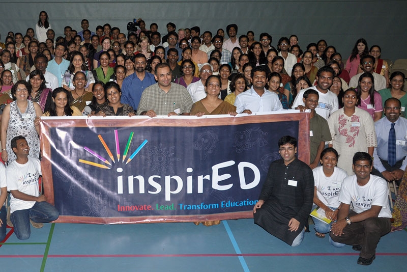 Some of the 400+ attendees at the August 2010 InspireED conference in Mumbai. (Asia Society India Centre)