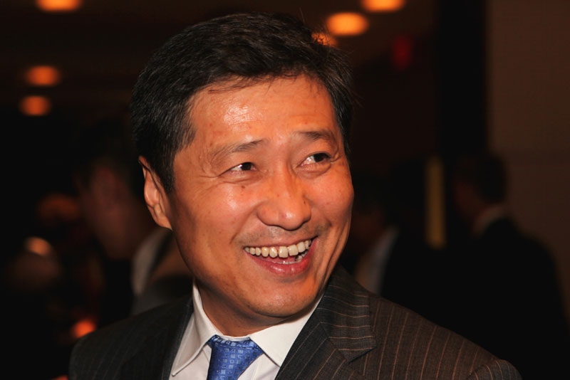Mongolia Prime Minister Sukhbaatar Batbold at Asia Society New York on September 21, 2010. (Suzanna Finlay/Asia Society)