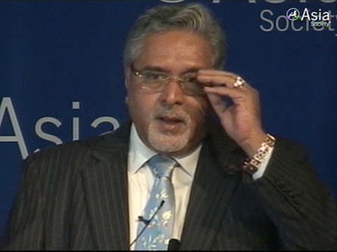 UB's Vijay Mallya shares some of the secrets behind Kingfisher Airlines' remarkable growth in New York on Oct. 6, 2010. (2 min., 49 sec.) 