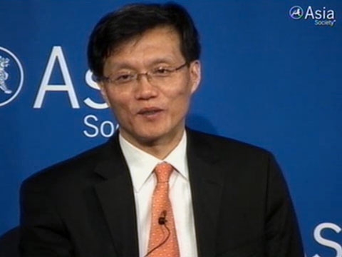 In New York on April 11, 2011, Dr. Changyong Rhee of the Asian Development Bank summarizes the Bank's largely positive outlook for short-term growth in Asia. (1 min., 17 sec.) 