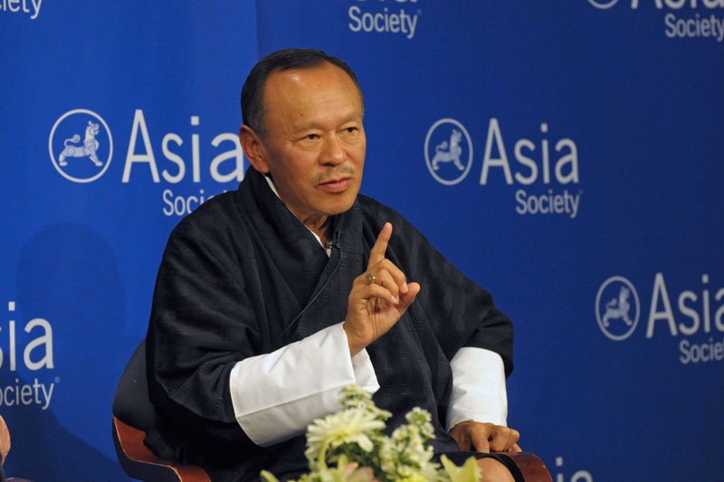 Lyonchhen Jigme Y. Thinley, Prime Minister of Bhutan