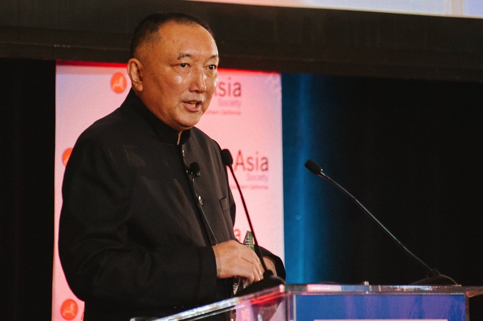 Han Sanping, Chairman, China Film Group. (Molly Ann/Asia Society)