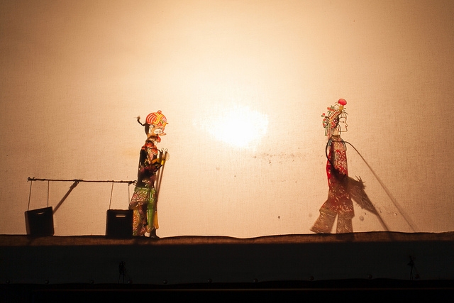 Photo Of The Day: Shadow Puppets In China 