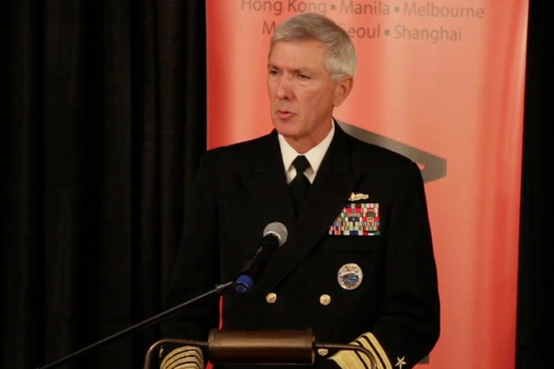 Admiral Samuel J. Locklear III in Washington, DC on December 6, 2012