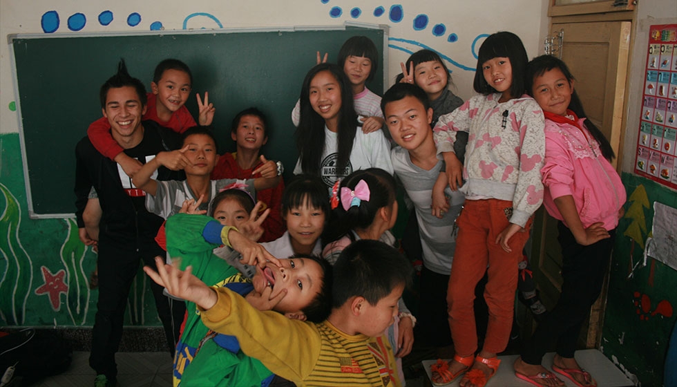 High school Summer Institute in Yunnan: teaching English to migrant workers’ children (Portland Public Schools)